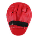 Curved Boxing Focus Mitts PU Leather Muay Thai Kickboxing Punch Hand Pad