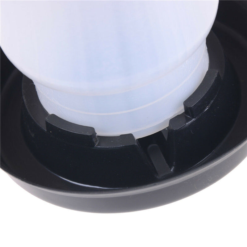 Automatic Pet Feeder Chicken Quail Poultry Bird Pheasant Feed Water Tool 300MLME