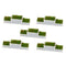 10 lot Plastic N Gauge 1/150 Flower Beds for Sandtable Parking Diorama