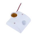 E27 Infrared Motion PIR Sensor Light Lamp Holder Switch Tide for Corridor