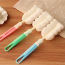 Sponge Glass Cup Cleaning Brush Long Handle Cup Brush Household Wash Brush A