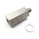 Oil Pressure Gauge Fitting Adapter M10 x 1.0 Male/Female 1/8" NPT