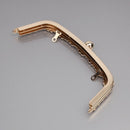 22cm Fashion Metal Rhinestone Purse Handle Bag DIY Craft Frame Kiss Clasp Lock