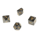 Pack of 14 Opaque Acrylic D20 D12 D10 D8 D6 D4 Dices Die for Dungeons and