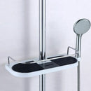 Bathroom Shelf Multifunction Storage Rack Shower Head Shampoo Holder Towel  F1X1