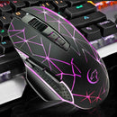 G816 Gaming Mouse Usb Wired Optical Game Mouse 3200 Dpi Adjustable 9 Button