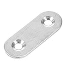 38mm x 16mm Straight Repair Joining Mending Flat Plate Bracket 5pcs