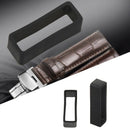 Black Watch Strap Retaining Hoop Loop Rubber Retainer Buckle Holder 24mm K2T6