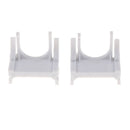 2x H7 HID Xenon Headlight Lamp Bulbs  Socket Adapter For Ford Mondeo