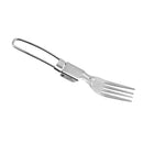 Portable Camping Picnic BBQ Folding Cutlery Party Outdoor Travel Spork Spoon