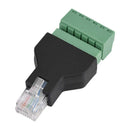 Adapter Connector Ethernet Rj12 6P6C Male To Screw Terminal 6 Pin Splitter  H6C3