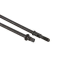 2pcs Black RC Racing AX30421 Rear Straight Axle Shaft for 1:10 AXIAL SCX10