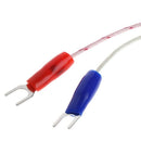 K-Type 1M Thermocouple Probe 5mm x 50mm 2Wire M8 Thread 3.3Ft Temperature Sensor