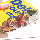 1PCS Cute Bookmark Butterfly Flower Style Teacher's Book Marker Stationery Q9S9