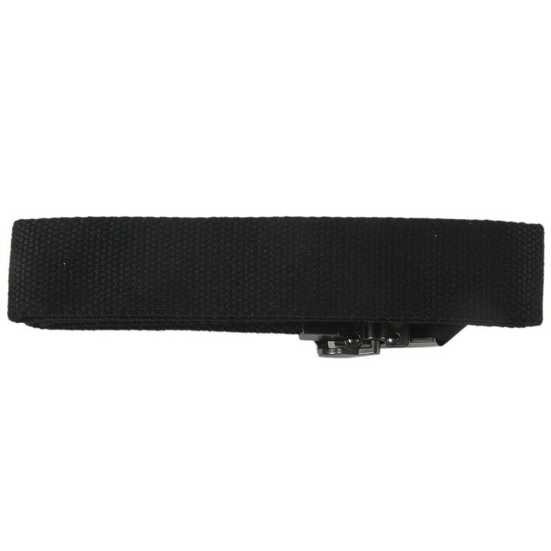 Men's Extra Long Army Zip Canvas Belt with Slider Buckle R4H3