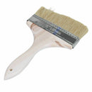 6" Wide Bristle Hair Wooden Handle Paint Brush Wall Painting Tool