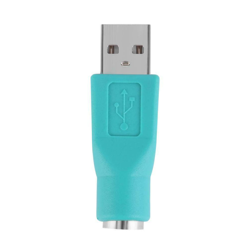 2pcs PS/2 Female to USB Male Adapters Converters for PC Keyboard Mouse Mice