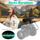 Mic-01 Professional External Stereo Digital Vlog HD Video Camera Microphone A