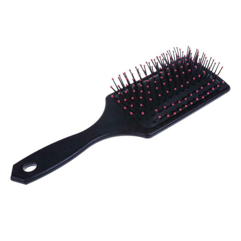 Hair Care Massage Flat Comb Brush Pin Reduce Hair Loss Healthy Tool Black