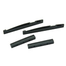 2 Sets ABS Plastic Mini Bridge Saddle Pins Nut Parts for Acoustic Guitar New