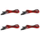 4 x SAE to SAE Connector Extension Line 18AWG Solar Battery Harness Cable 6.6Ft
