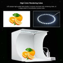 Portable Photo Studio Lighting Box Photography LED Light Tent w/ 6Pcs Backdrops