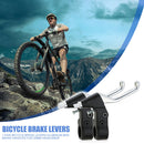 1 Pair Bicycle Brake Levers Aluminum Bike Brake Handles for 22mm Handlebar A
