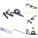 3 In1 Adjustable Ruler Multi Combination Square Angle Finder Protractor 300 Q7I3