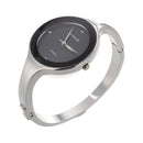 Kimio Women's Bangle Quartz Wrist Watch Bracelet (Black) I7I3