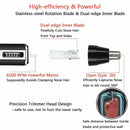 Men Rechargeable Beard Razor Electric Shaver Cordless Ear Nose Hair Set Trimmer