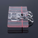 Border Guide Sewing Machine Presser Foot - Fits All Low Shank Snap-On Singe J7J4