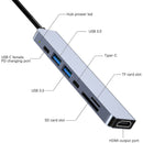 New Type-C to USB-C USB 3.0 Adapter Hub Dock Expansion for Macbook Pro