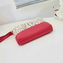 Hollow Hit Color Bucket Bag Fashion Wild Messenger Bag Lady Shoulder Bag