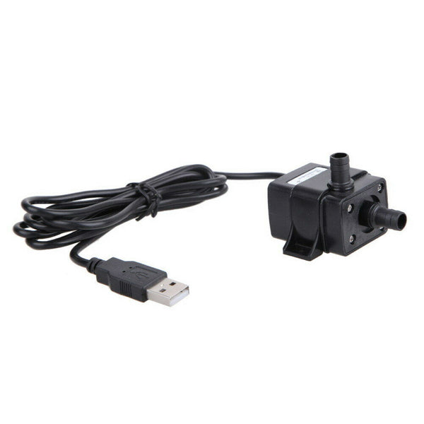 USB DC 5V 3W Submersible Water Pump Aquarium Fish Tank Fountain Pond #gib