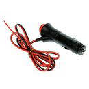 Car Cigarette Lighter Power Cord Socket Plug Switch with Red LED for Universal