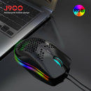 J900 RGB Lighting 6400 DPI Ergonomic 6 Button USB Programmable Gaming Mouse A