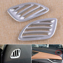2pc Dashboard Upper Air Outlet Vent Cover Trim Fit For Buick Encore Opel 2016 17