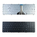 UK Keyboard Replacement Part For Lenovo 100-15 IBD 100-15IBD B50-50 w/ Frame