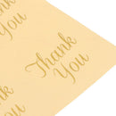 6Cm Thank You Round Baking Sealing Multifunction Self Adhesive Packaging StSEAU