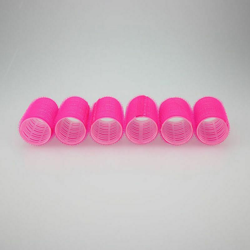 16x Hair Rollers Curlers Self Grip Holding Rollers Hairdressing Curlers Hai W1M8
