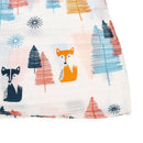 Cotton Lange New born Swaddle Blanket Sleeping bag 110 cm x 110 cm - Fox B8A5