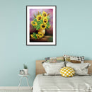 Flower 5D DIY Full Round Drill Diamond Painting Embroidery Kit Craft (B870)