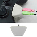 3.5mm Jack Microphone Earphone to 2.5mm Audio Adapter for Xbox 360(White)