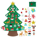 Children DIY Christmas Tree Handmade Felt Cloth Smooth Cutting Xmas Tree