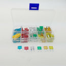 Mini 120pcs Zinc Car Fuses Blade Fuse Clip Assortment Set Auto Car Truck