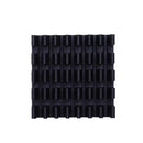 10 Pcs Black Aluminum Cooler Radiator Heat Sink Heatsink 20mm x 20mm x 10mm X7N3