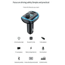 Car FM Transmitter Wireless Bluetooth MP3 Player Stereo Dual USB U Disk TF  N5U5