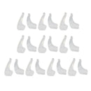 10 Pairs Silica gel Glasses Ear Hook Tip Spectacles Grip Temple Holder Clear