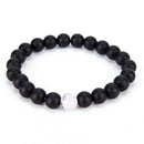 2x Couples His & Hers Distance Bracelet Lava Bead Matching YinYang Lovers GiftOZ