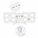 Multifunctional LED Clock Large LED Digital Wall Clock 12H / 24H Time Displ D1D4